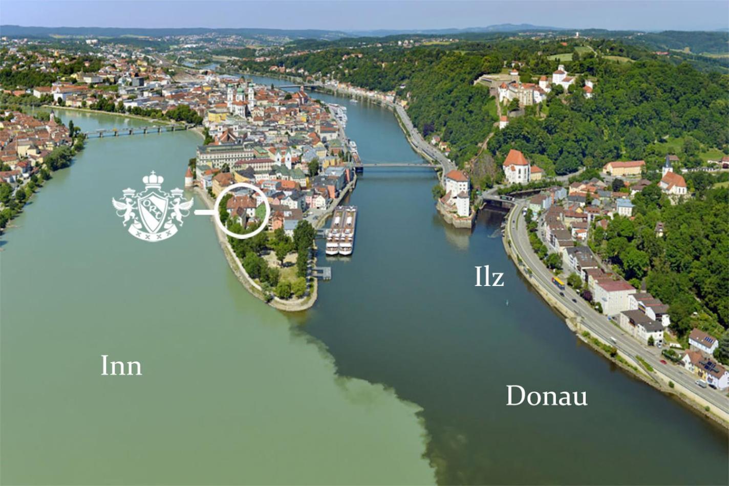 Schloss Ort Passau Exteriör bild