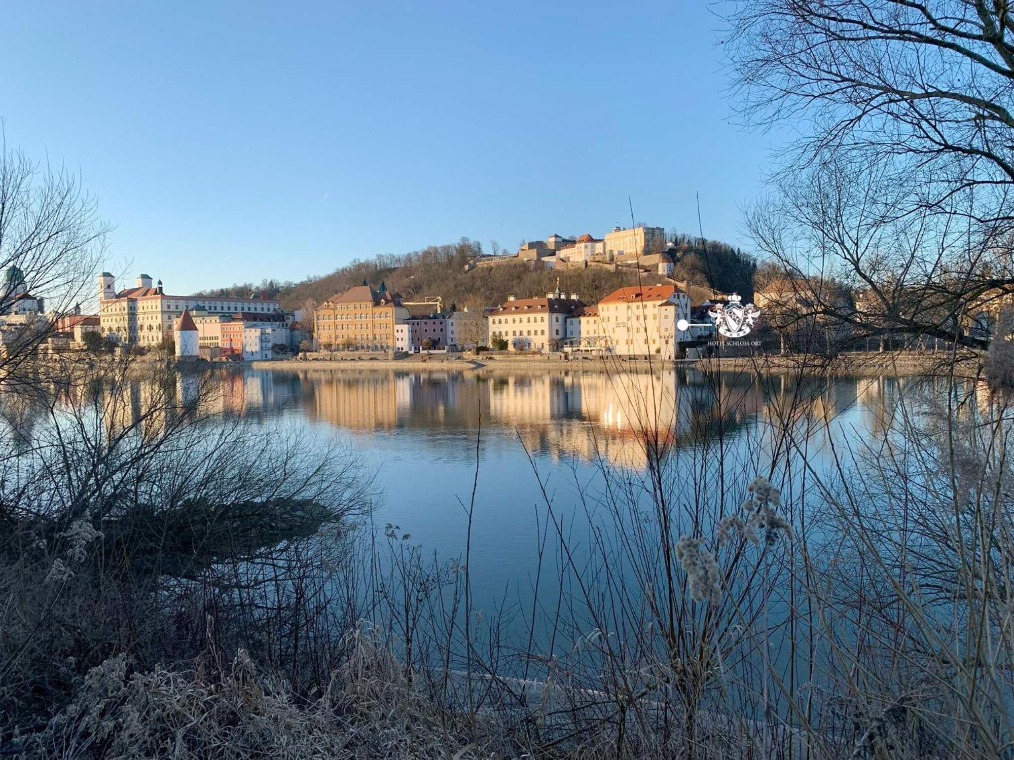 Schloss Ort Passau Exteriör bild