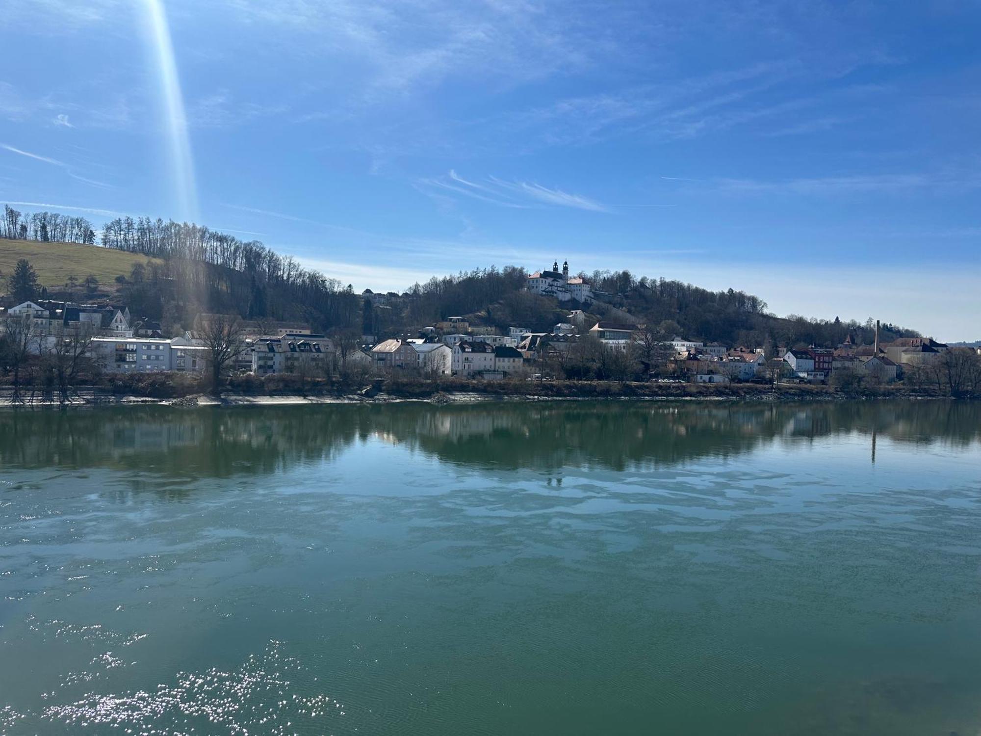 Schloss Ort Passau Exteriör bild